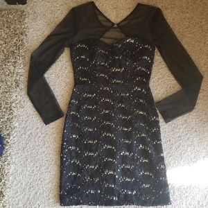 City Triangles cocktail Sequin Dress